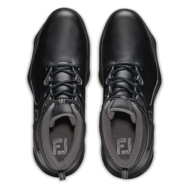 Men's Footjoy Winter Golf Boots Black | VOEGQSC-98