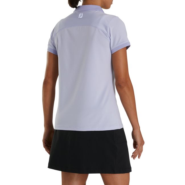 Women's Footjoy End On End Open Collar Shirts Purple | AMQGYWX-18