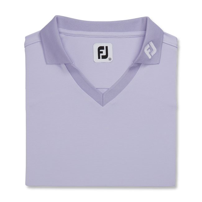 Women's Footjoy End On End Open Collar Shirts Purple | AMQGYWX-18