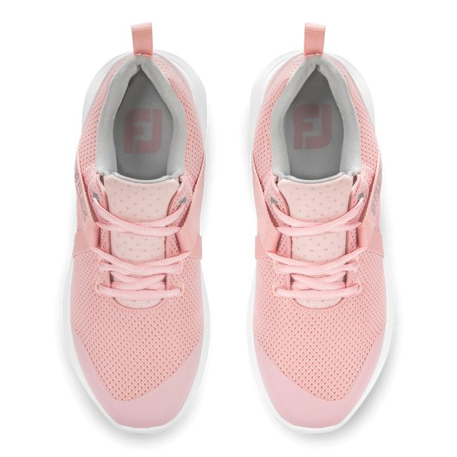 Women's Footjoy Fj Flex Golf Shoes Rose | OQIMLVK-12