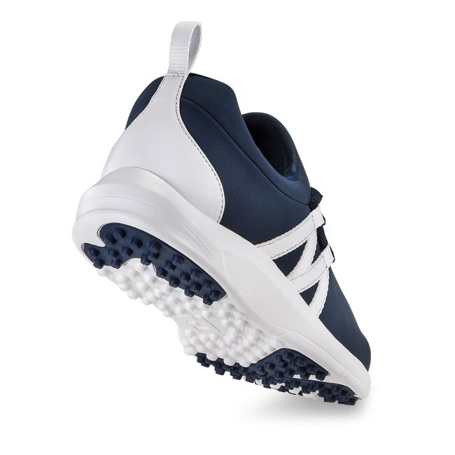 Women's Footjoy Fj Leisure Slip On Navy / White | QNBWMGI-35