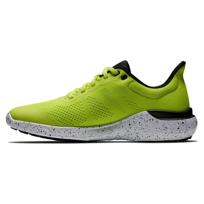 Women's Footjoy Flex Citrus Glow Golf Shoes Green | SWHUQYN-74