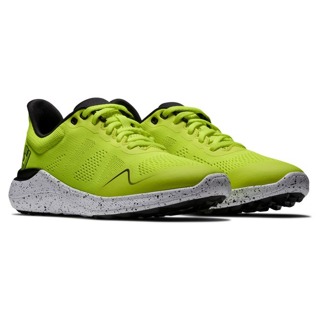 Women's Footjoy Flex Citrus Glow Golf Shoes Green | SWHUQYN-74