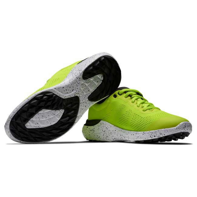 Women's Footjoy Flex Citrus Glow Golf Shoes Green | SWHUQYN-74