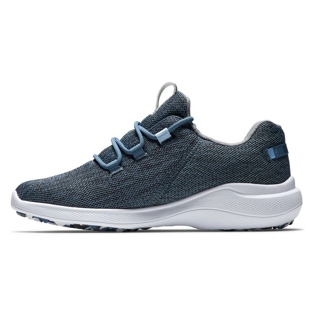 Women's Footjoy Flex Coastal Golf Shoes Navy | ZBHLPNQ-03