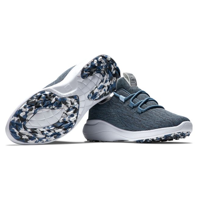 Women's Footjoy Flex Coastal Golf Shoes Navy | ZBHLPNQ-03