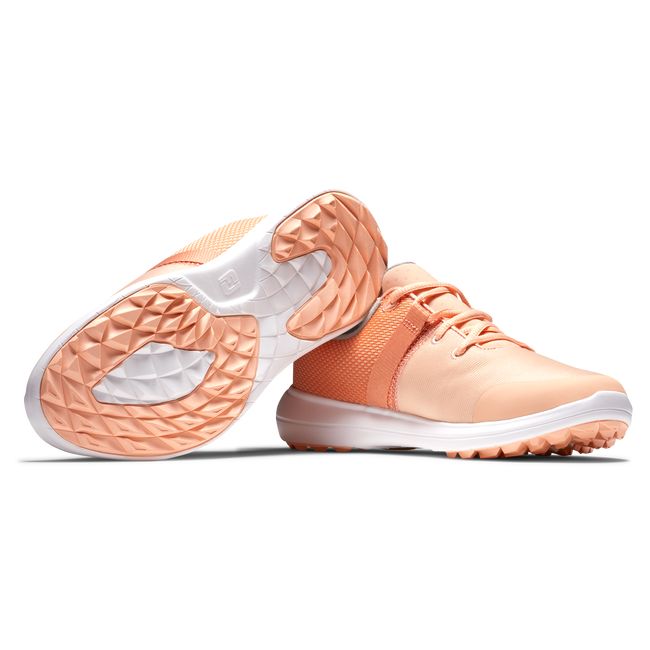 Women's Footjoy Flex Golf Shoes Orange | BSXUYCF-93