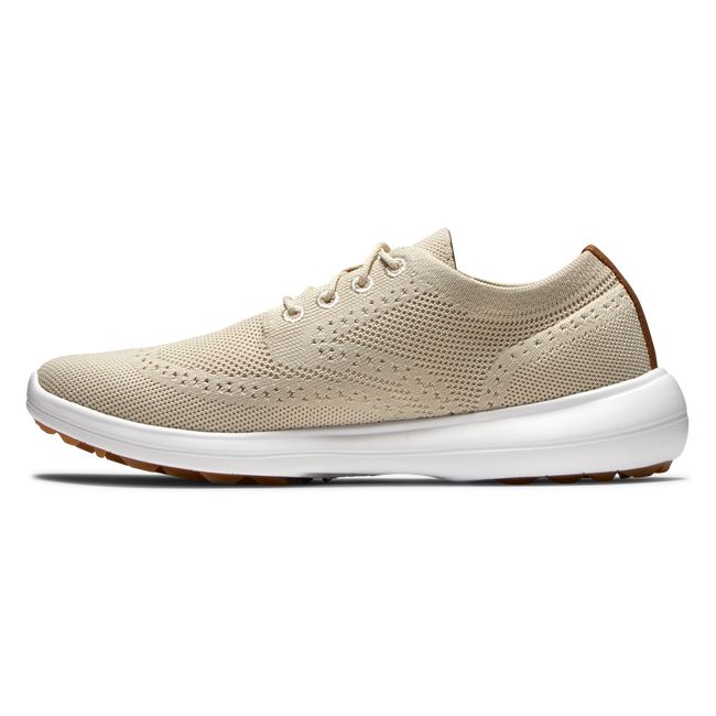 Women's Footjoy Flex Le2 Golf Shoes Beige | BSAXEYD-37