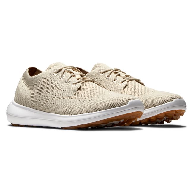 Women's Footjoy Flex Le2 Golf Shoes Beige | BSAXEYD-37