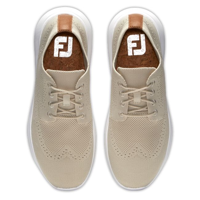 Women's Footjoy Flex Le2 Golf Shoes Beige | BSAXEYD-37