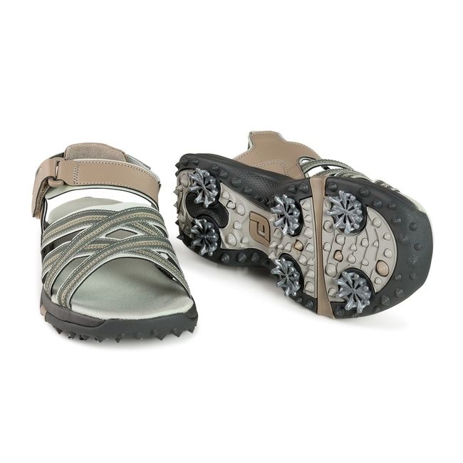 Women's Footjoy Golf Sandals Light Grey | SYTQVHK-25