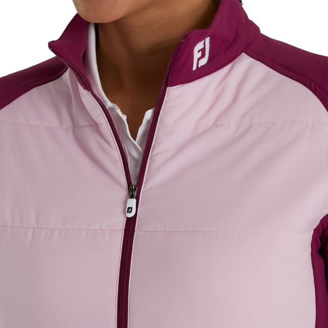 Women's Footjoy Hybrid - Fj Tour Logo Jackets Pink | GABMDXH-61