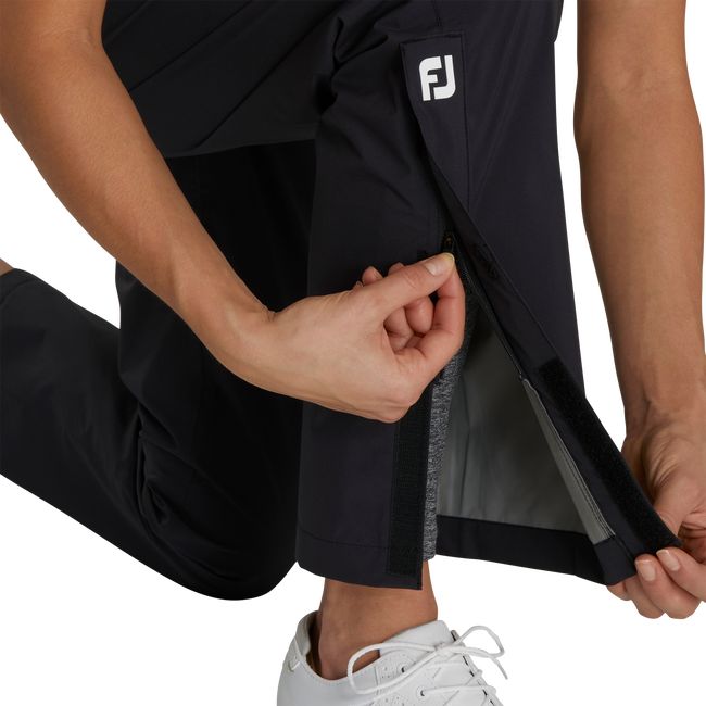 Women's Footjoy Hydrolite Rains Pants Black | JSHIAXW-21