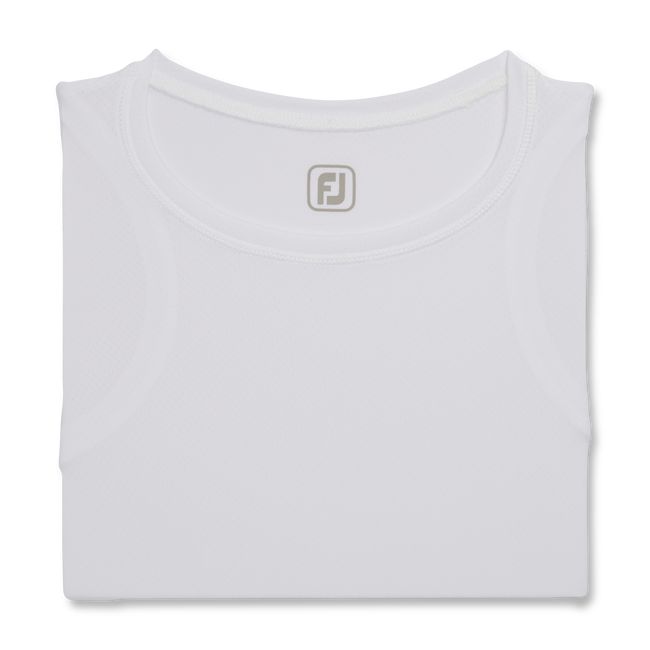 Women's Footjoy Hypr Workout Tanks White | OJIASCP-85