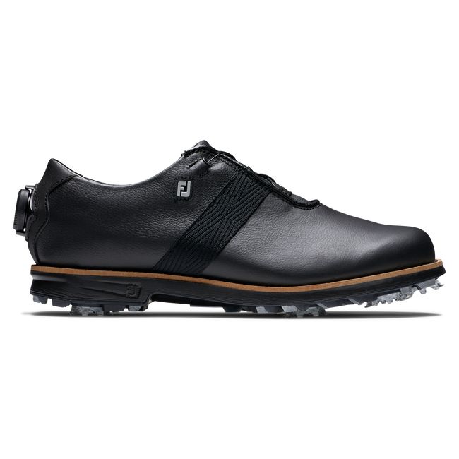 Women\'s Footjoy Premiere Series BOA Golf Shoes Black | XPIWNFU-84