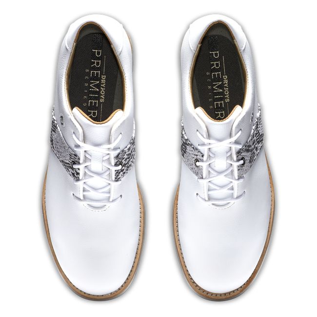 Women's Footjoy Premiere Series Golf Shoes White | UJEMCGW-69