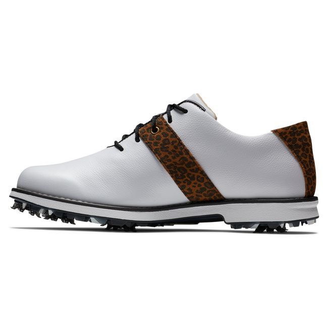 Women's Footjoy Premiere Series Spiked Golf Shoes White | MJBTQNZ-69