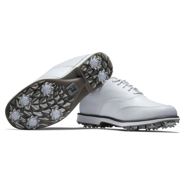 Women's Footjoy Premiere Series – Issette Spiked Golf Shoes White | UAFLDOW-76