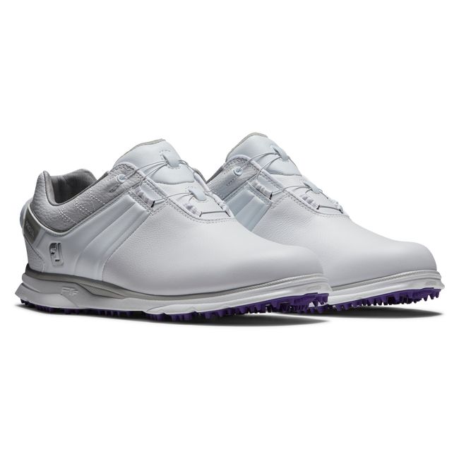 Women's Footjoy Pro|Sl Boa Spikeless Golf Shoes White | NHDMOGA-90