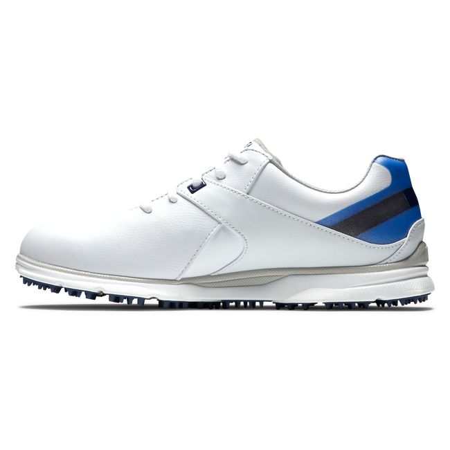 Women's Footjoy Pro|Sl Golf Shoes White / Blue | LIBHDTR-25