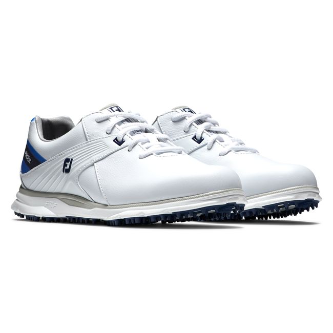 Women's Footjoy Pro|Sl Golf Shoes White / Blue | LIBHDTR-25