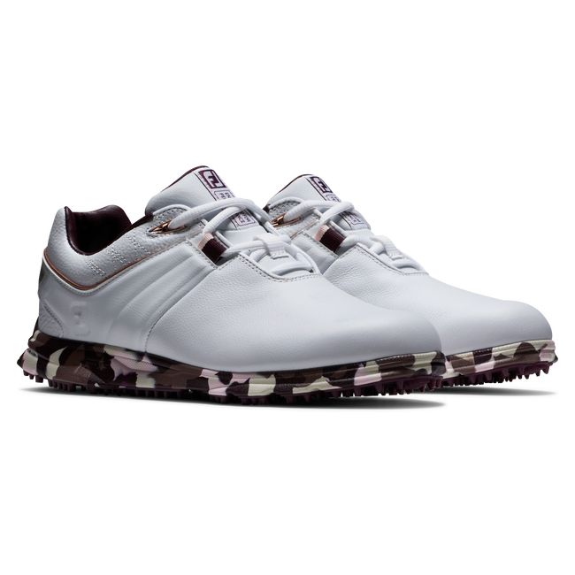 Women's Footjoy Pro|Sl Spikeless Golf Shoes White | KBCNQFW-04