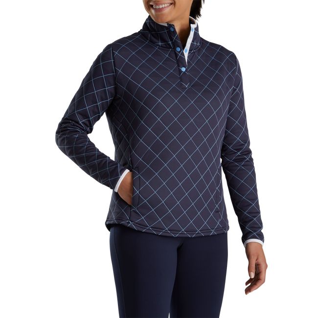 Women\'s Footjoy Quilted Mid-Layer Jackets Navy | KVACOEZ-74