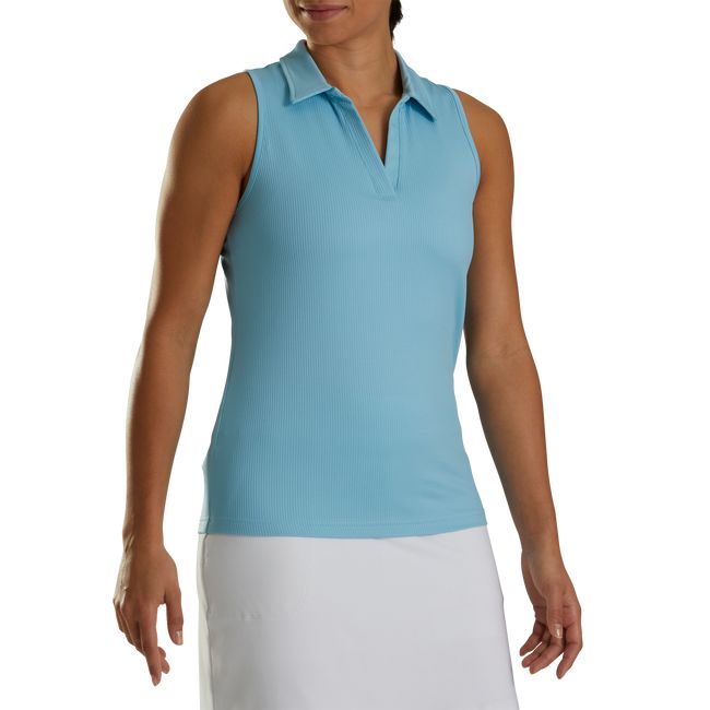 Women\'s Footjoy Racerback Tanks Blue | HFXGLDU-06