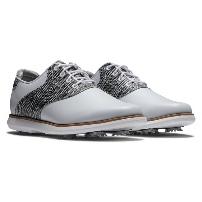 Women's Footjoy Traditions Golf Shoes White | ADGHFPR-81