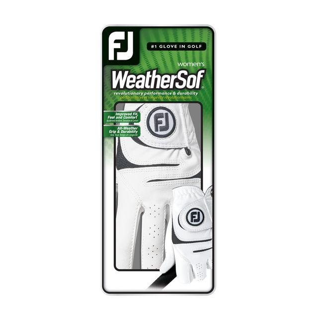 Women's Footjoy Weathersof's Golf Gloves White | CAINLTZ-97