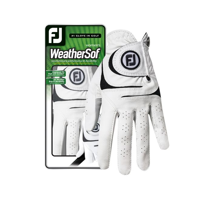 Women\'s Footjoy Weathersof\'s Golf Gloves White | CAINLTZ-97