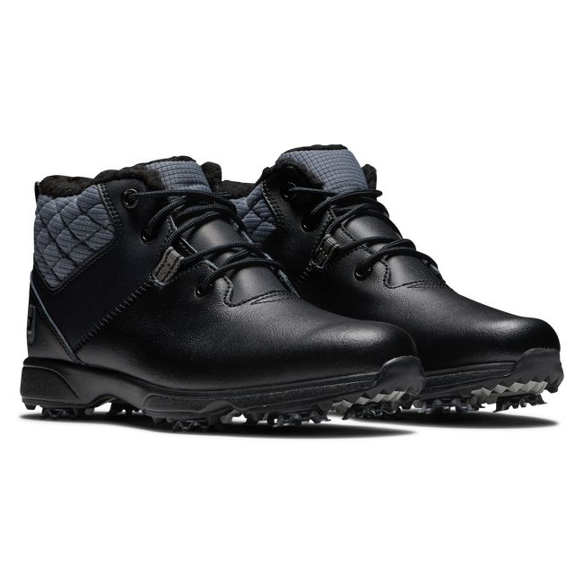 Women's Footjoy Winter Golf Boots Black | RINBJQS-91