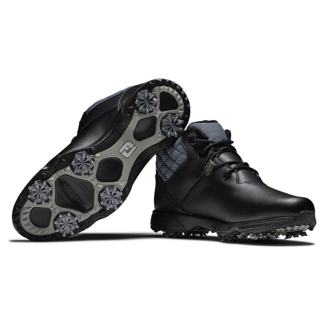 Women's Footjoy Winter Golf Boots Black | RINBJQS-91